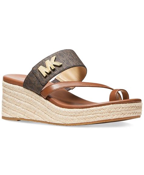 michael kors schuhe damen espadrilles|michael kors sandals with heel.